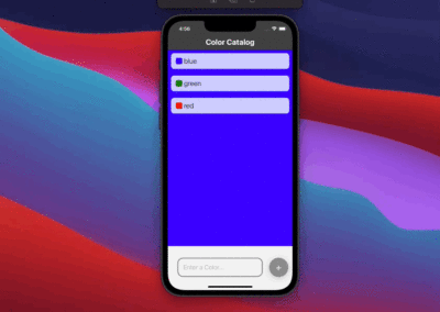 Color Catalog App with React Native