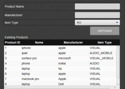 Production Line Tracker with JavaFX